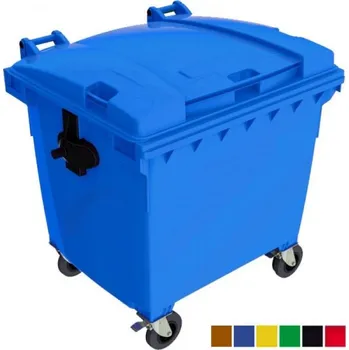 Popelnice Kontejner 1100L - Modrý