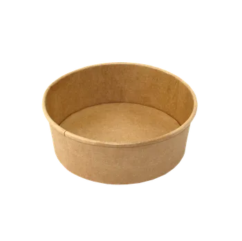 Jednorázové nádobí EcoRevolution Obaly Papírová miska EKO na salát 165x144x70 mm 1100 ml kraft ideal pack® bal/50 ks Balení: 50