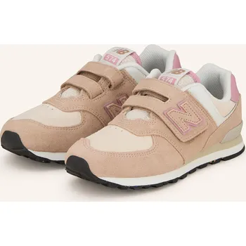 Dámská obuv New Balance Dívčí Sneakersy 574, růžová / světle růžová, 34,5