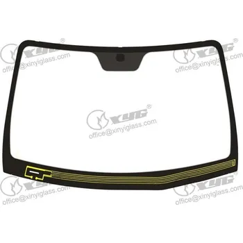 Autosklo Starline Čelní sklo - zelené - modrý pruh - vyhřívané ASXX 4133AGNBLHV