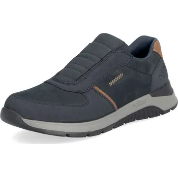 Pánské mokasíny Pánské mokasíny RIEKER 39652-14 modrá W5 44