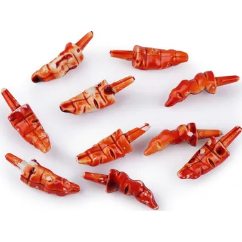 Nos k zapíchnutí 10x31 mm oranžová 10 ks