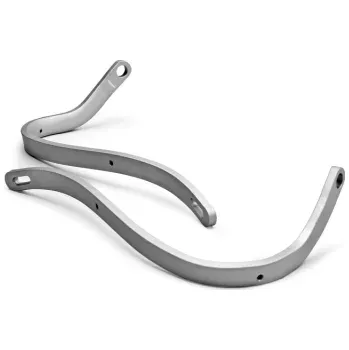 Auto-moto kovová výztuha pro kryty páček GLADIATOR EASY, RTECH (stříbrná, pár)