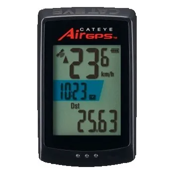 Tachometr Cyklocomputer s GPS CATEYE AirGPS černý - černá