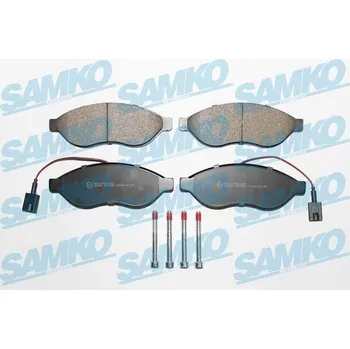 Brzdová destička Sada brzdových destiček, kotoučová brzda SAMKO 5SP1698
