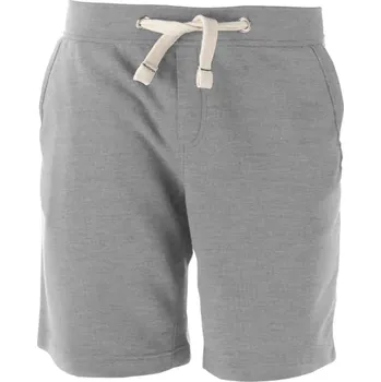 Pánské oblečení KARIBAN Pánské teplákové kraťasy K710 Barva: Šedý melír, Velikost: 4XL