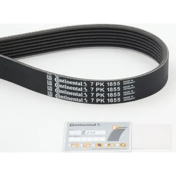 ozubený klínový řemen CONTINENTAL CTAM 7PK1855