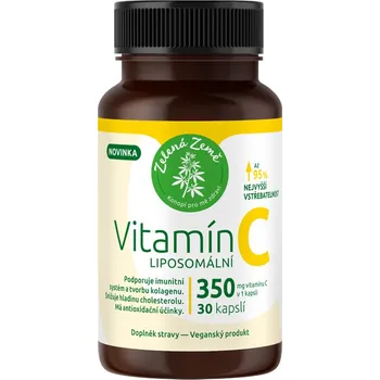 Zelená Země Vitamín C liposomální, 30 ks