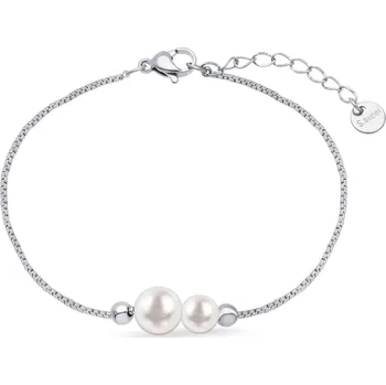 Náramek PARIS náramek z chirurgické oceli s perlami 2897
