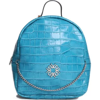 Městský batoh ITALSKÉ Dámsky batoh Rinascimento ACV80013232003 tyrkysový