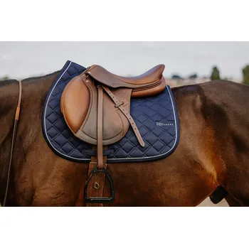 Dečka pod sedlo Je t'aime EQUITHÈME - Mirror Modrá