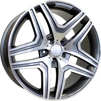 Alu kolo Alu kola Racing Line BK206, 21x10 5x112 ET46, šedivá + leštění (zátěžová)