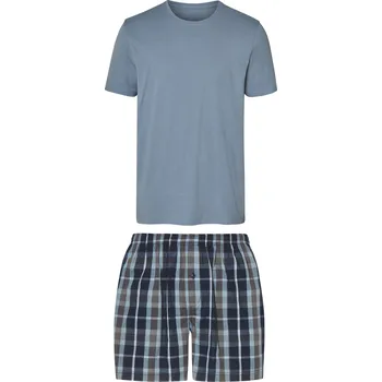 Pánské pyžamo esmara Men Pánské pyžamo (modrá / navy modrá / šedá, S (44/46))