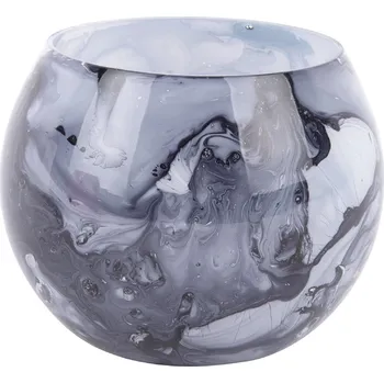 Svícen Svícen Votive Blended šedý 12cm Present Time (Barva- šedá)