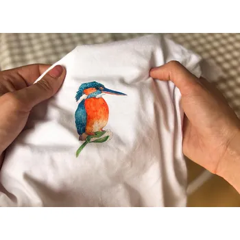 Textilní nažehlovací páska ePiPí Nažehlovačka - Ledňáček