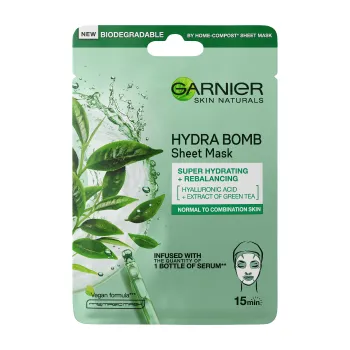 Pleťová maska GARNIER maska 28g Green Tea