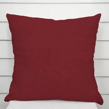 Povlak na polštářek Dekorační povlak na polštář Velur VLR-003 Vínově červený 40 x 40 cm