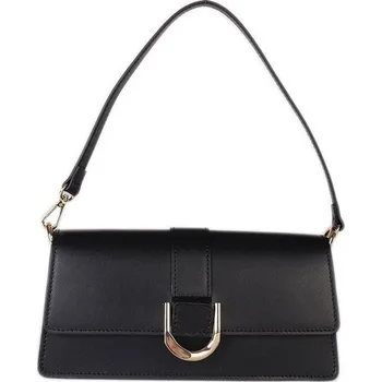 Kabelka ITALSKÉ Luxusní malé dámské kožené kabelky Larika černé
