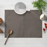 Prostírání na stůl Velur VLR-008 Šedobéžové 30x40 cm