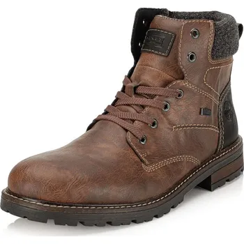 Pánská zimní obuv Pánská kotníková obuv RIEKER 32031-25 hnědá W5 44