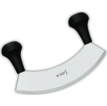 Kuchyňský nůž TOMGAST Nůž kolébkový 22 cm - černý