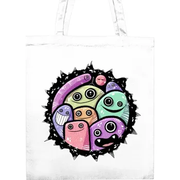 Nákupní taška unisex s potiskem BooA monsters wooo