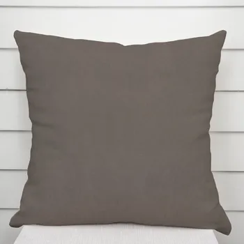 Povlak na polštářek Dekorační povlak na polštář Velur VLR-008 Šedobéžový 50 x 50 cm