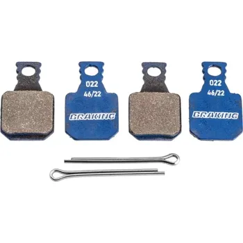 Brzdová destička brzdové destičky pro systémy MAGURA, BRAKING (směs Race World Cup) 2 ks v balení C009-0052