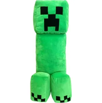 Dekorativní polštářek Halantex • Tvarovaný 3D polštář Minecraft - Creeper - 48 cm