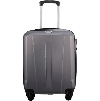 Palubní značkový kufr S Paris šedý ABS803C 8 44l Puccini