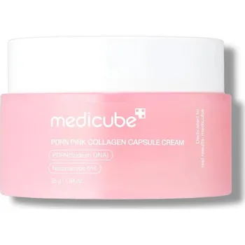 Pleťový krém Medicube PDRN Pink Collagen Capsule růžový kapslový krém s kolagenem 55 g
