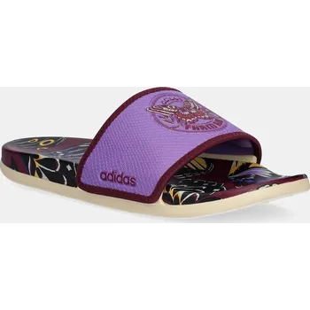 Dámské pantofle Pantofle adidas dámské, vínová barva, JQ1250 93X, EUR 39