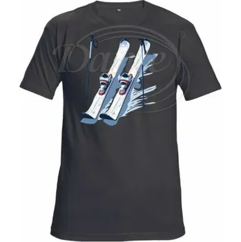 Dante Tričko černé Lyže,XL