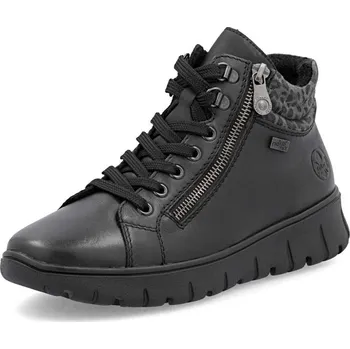 Dámské kozačky Dámská kotníková obuv RIEKER N1305-00 černá W5 38