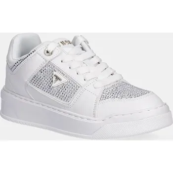 Dámské tenisky Tenisky Guess DELOVE2 FLTDL2.LEA12.WHITE bílá 00X, EUR 38