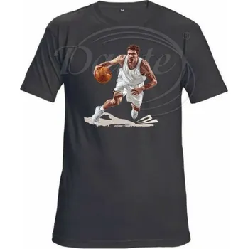 Pánské tričko Dante Tričko černé Basketbalista - velikost - XL