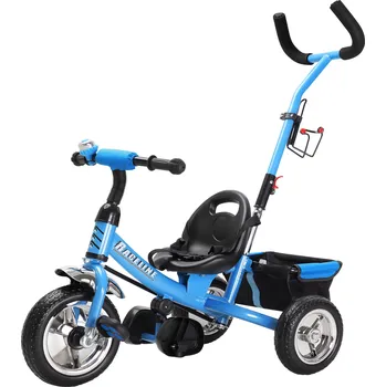 Dětská tříkolka FurniGO Dětská tříkolka Raceline - modrá