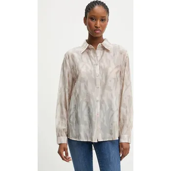 Košile Answear.LAB LG1618 béžová 80X, vel. S/M