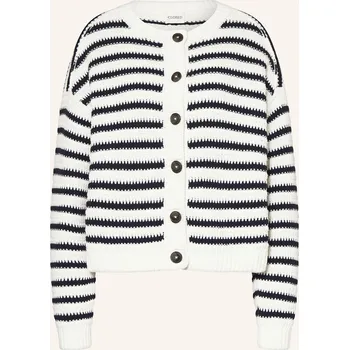Dámský svetr Closed Dámský Pletený Kardigan, bílá / černá, 40