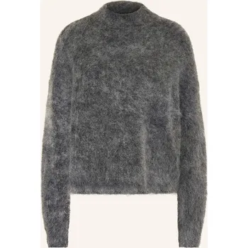 Dámský svetr Gestuz Dámský Svetr Debbiegz S Mohérem, šedá, 40