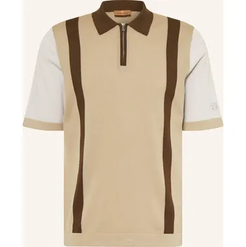 Pánská košile Mos Mosh Gallery Pánská Úpletová Polokošile Mmgjustin, béžová...