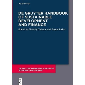 Cizojazyčná kniha De Gruyter Handbook of Sustainable Development and Finance