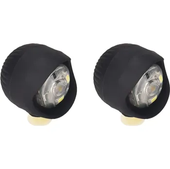 Noční světlo 2 ks LED světla na boty Bezpečnostní osvětlení pro noční běh Venčení psů Procházky 3 režimy blikání Dekorace pro sportovní obuv černá