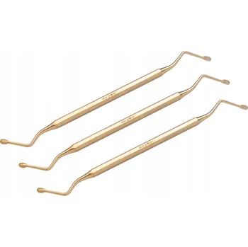 Příbor Aba Group Podologická sonda oboustranná, exkavátor lžička 1246, sada 3 ks