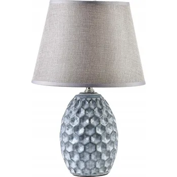 Lampička Stolní lampa LETI CRATER 34 cm, modrá keramika