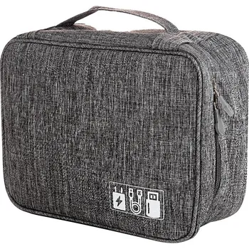 Ledvinka Winner Group - Cestovní pouzdro na elektroniku šedá