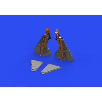 Plastikový model Eduard Tempest Mk. II podvozkové nohy BRONZ 1/48