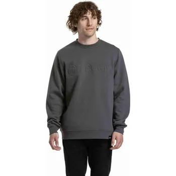 Pánská mikina Mikina Meatfly Luke Crewneck 2025 Dark Grey XL