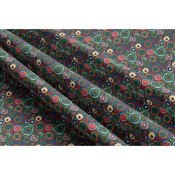 ubrus Orbytex Ubrus venkovní - kočárkovina kolečka na tmavě šedé Rozměry: průměr 120, Tvar: Kulatý