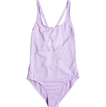 Dívčí plavky Dětské Jednodílné plavky ROXY SWIM FOR DAYS G ERGX103146-PNG0 – Fialová 116